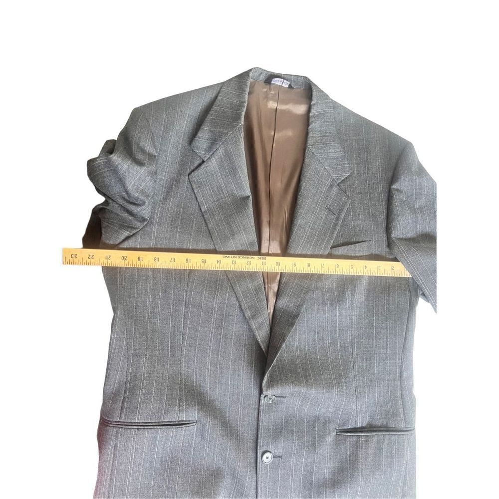 Perry Ellis suit jacket 100% virgin wool - Picture 14 of 16